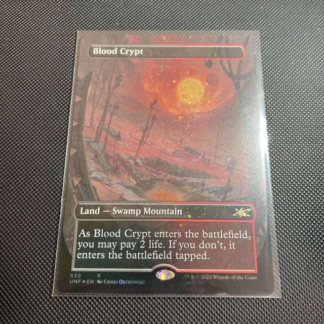 SALE】MTG 血の墓所 Blood Crypt ギャラクシーfoil版 - シングルカード