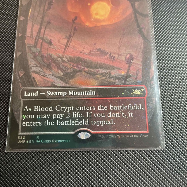 【SALE】MTG 血の墓所 Blood Crypt ギャラクシーfoil版 3