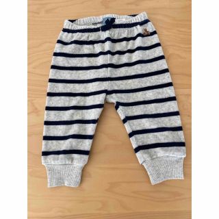 ベビーギャップ(babyGAP)のベビーギャップ　babygap くま　ボーダー　ベロアパンツ(パンツ)