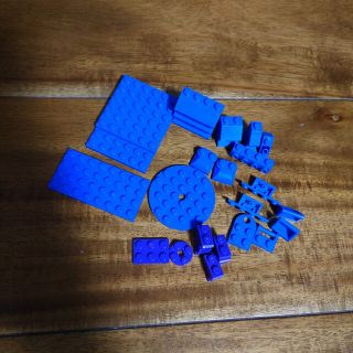 レゴ(Lego)の33.レゴ LEGO パーツ プレート  まとめ売り ブルー スロープ ムラサキ(積み木/ブロック)