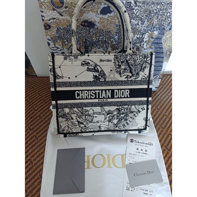 Christian Dior - 【新品未使用】ディオール　dior ブックトート新スモールサイズ