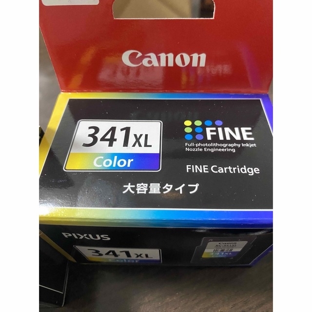 Canon(キヤノン)の【純正品】CANON カートリッジ BC-340XLBC-341XL3個セット スマホ/家電/カメラのPC/タブレット(PC周辺機器)の商品写真