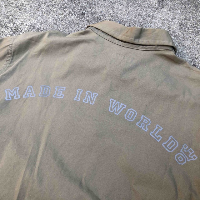 MADE IN WORLD(メイドインワールド)のKNOT by MADE IN WORLD 90s コーチジャケット 激レア メンズのジャケット/アウター(ブルゾン)の商品写真