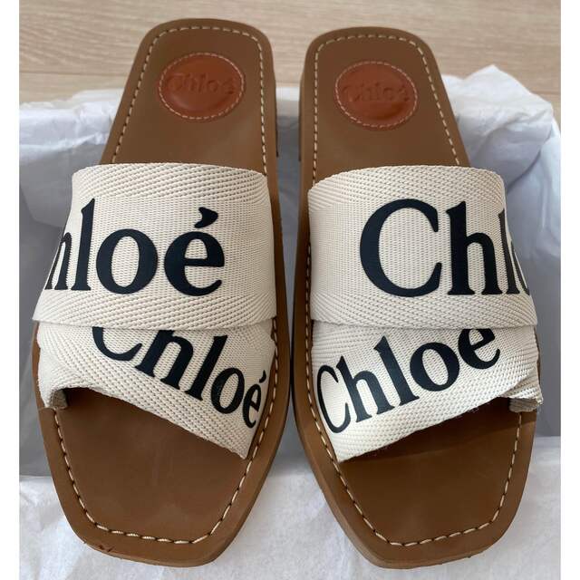 クロエ Chloe サンダル フラット 35 22.5 | www.innoveering.net