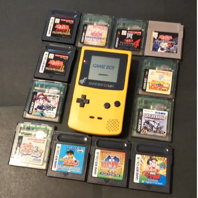 ○動作確認済○ ゲームボーイカラー 本体 ソフト 12本セット