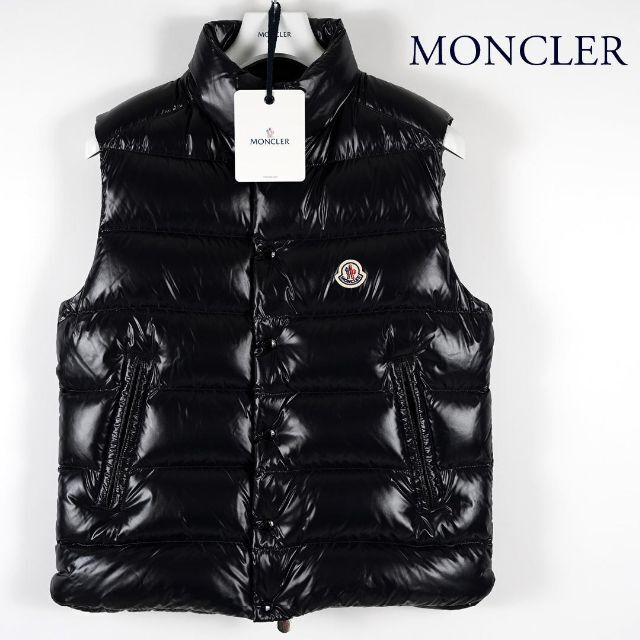 【新品】MONCLER  モンクレール ダウンベスト　ブラック　サイズ２