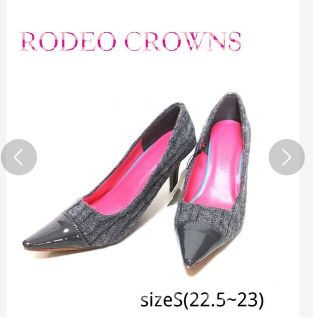 ロデオクラウンズ(RODEO CROWNS)の✨新品✨RODEO CROWNS★レディース★ニット素材★パンプス★ヒール(ハイヒール/パンプス)