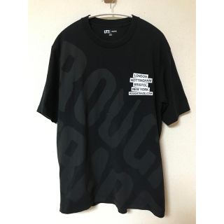 ユニクロ(UNIQLO)のUNIQLO ユニクロ ROUGH TRADE ラフトレード Tシャツ Mサイズ(Tシャツ/カットソー(半袖/袖なし))