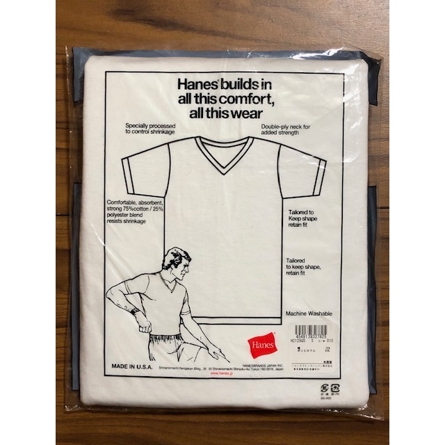 Hanes - ヘインズ Tシャツ 70s 赤ラベル 青ラベル 各1枚 made in USAの ...