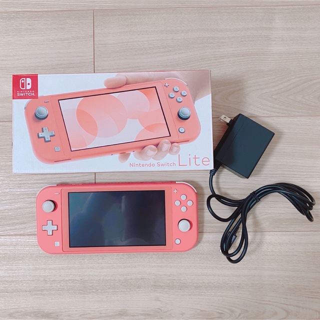 Nintendo Switch Lite コーラル ピンク　箱ありエンタメ/ホビー