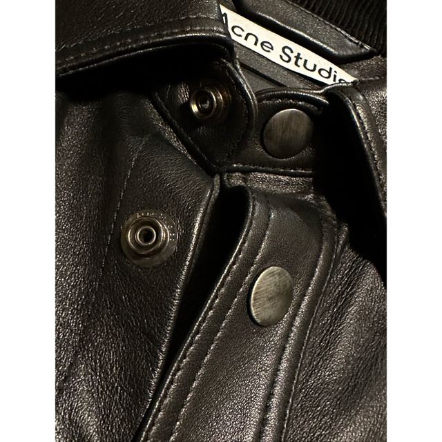Acne Studios - Acne Studios 20AW レザーシャツジャケットの Acne Studios - Acne Studios 20AW レザーシャツジャケットの