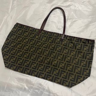 フェンディ(FENDI)のFENDI フェンディ ズッカ柄 トートバッグ ハンドバッグ ショルダーバッグ(トートバッグ)