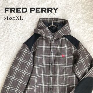 フレッドペリー(FRED PERRY)の【大きいサイズ】 メンズ　フレッドペリー　キルティングジャケット　極美品　XL(ブルゾン)