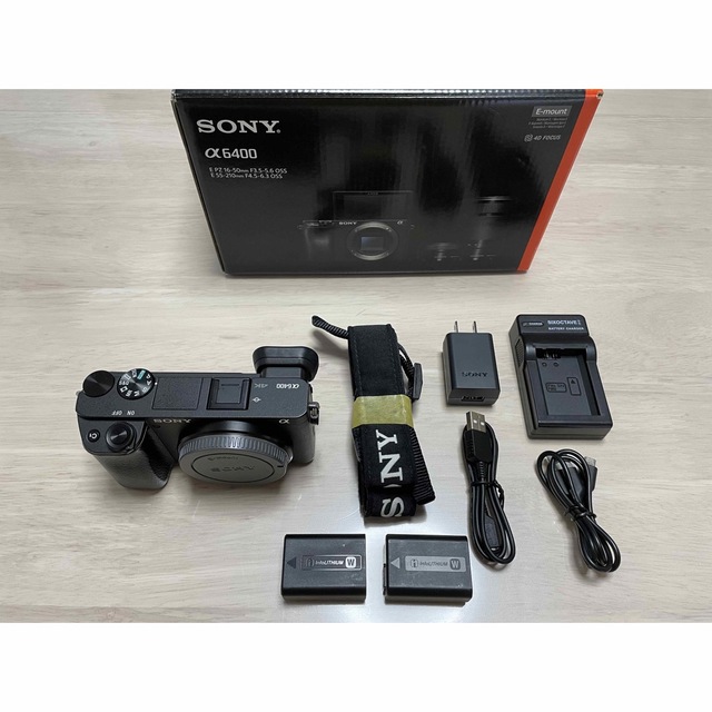 誠実】 SONY - 【おまけ付き】SONY α6400 ボディ ミラーレス一眼 - www