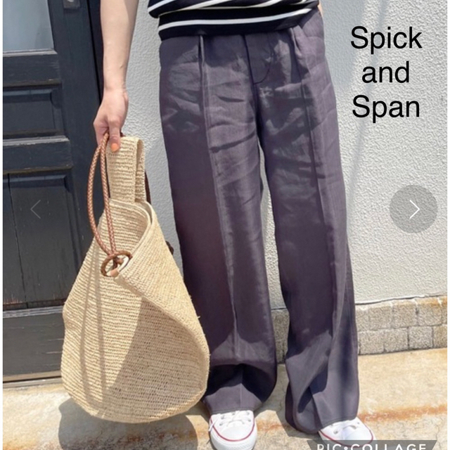 ★専用★      Spick & Span ハイブリッドクロスワンタックパンツ