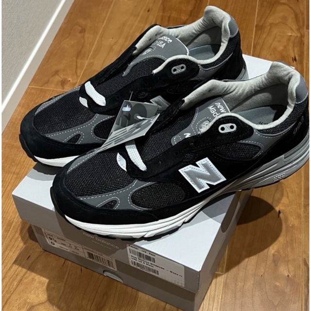 New Balance(ニューバランス)のニューバランス 993 BK 27.5cm  メンズの靴/シューズ(スニーカー)の商品写真