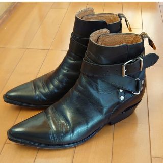 送料込み　ADAMS BOOTS  レザー　ショートブーツ　ジョッパーブーツ(ブーツ)