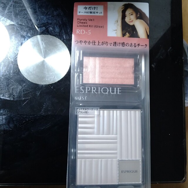 エスプリーク　ピュアリーベールチーク　RD-5 コスメ/美容のベースメイク/化粧品(化粧下地)の商品写真