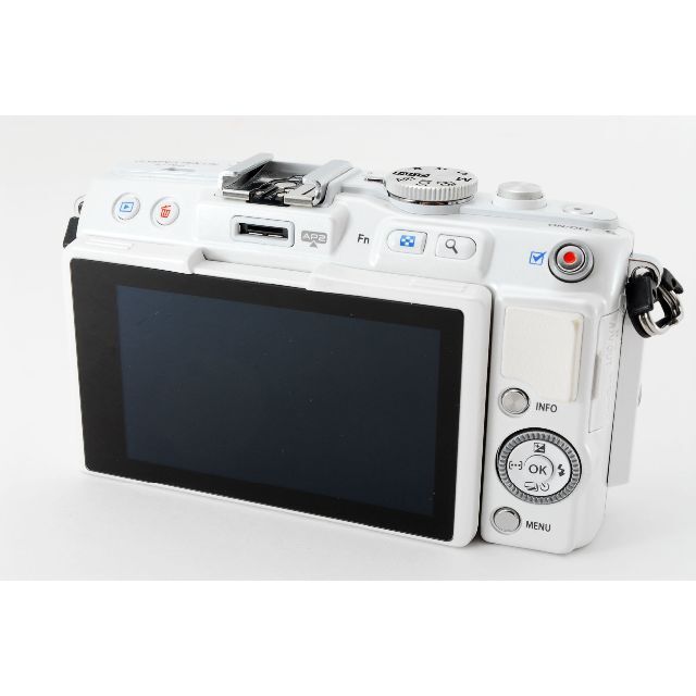 OLYMPUS PEN Lite E-PL6 ボディ ホワイト 4