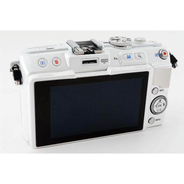 OLYMPUS PEN Lite E-PL6 ボディ ホワイト 6