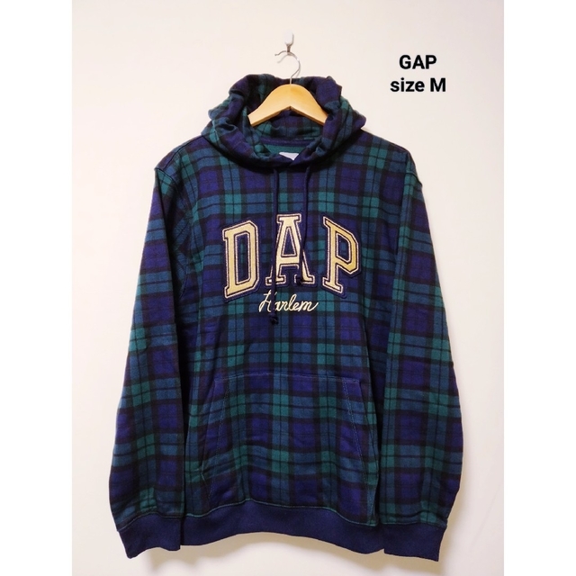 タグ付き未使用 GAP ギャップ DAP DapperDan チェック パーカー