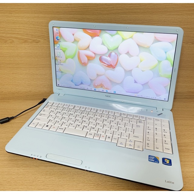 NEC 美品✨Core  i5 SSD✨ ノートパソコン 水色 PC マウス付きLib
