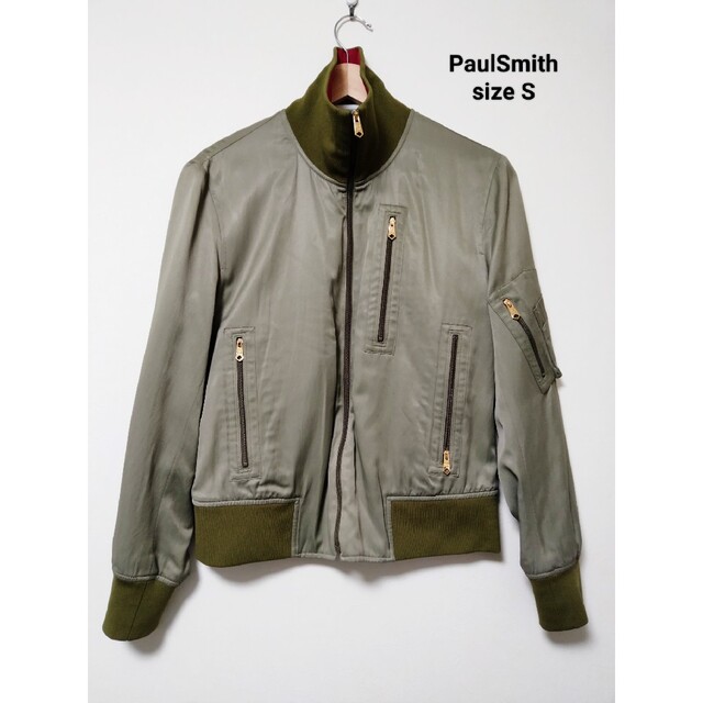 リバーシブル クライミング プリント ブルゾンPaul Smith ポールスミス-