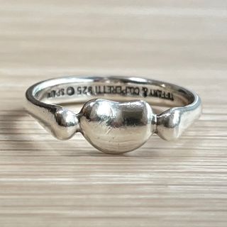 Tiffany & Co. - 【美品 925】TIFFANY&Co. ビーン 指輪の通販|ラクマ