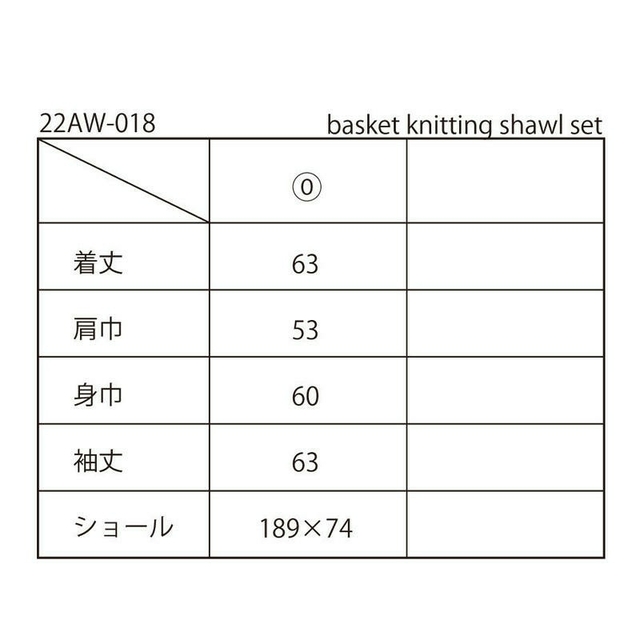 NKNIT basket knitting shawl