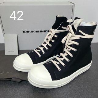 DRKSHDW - 【新品】RICK OWENS DRKSHDW SNEAKS ラモーンズ 42の通販 by ...