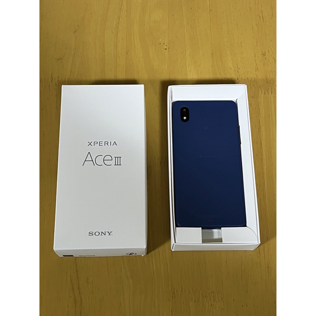 Xperia - 新品未使用 SONY Xperia Ace III SOG08 ブルーの通販 by ...