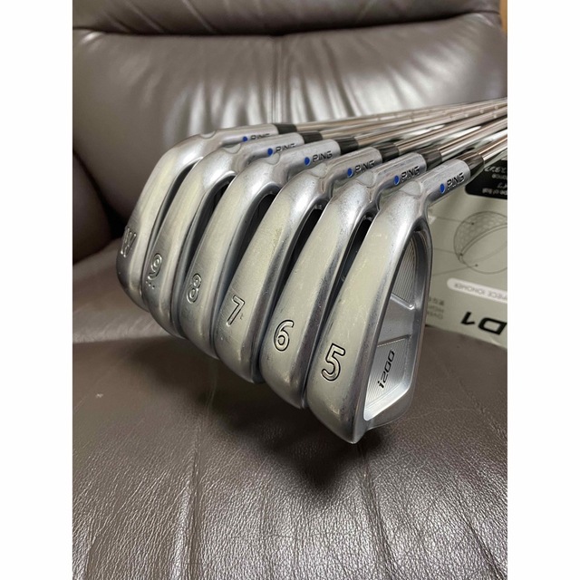 直送商品 KBS 6本セット ♯5~W i200 ピン PING TOUR 青 90-S クラブ
