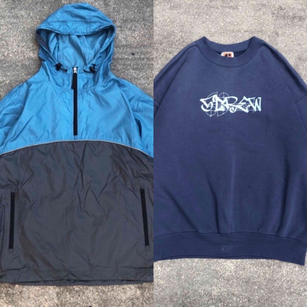 OLD GAP パッカブル ナイロンパーカー Screw スウェット まとめ売り