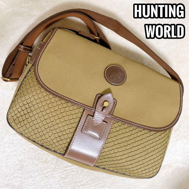 新しいスタイル - WORLD HUNTING HUNTING メッセンジャーバッグハンテ TODAY SAFARI WORLD ショルダーバッグ