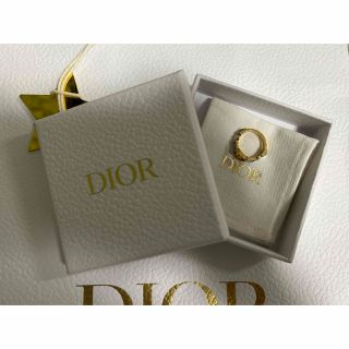 Christian Dior - Dior PETIT CD リング クリスタルブルー Mサイズ