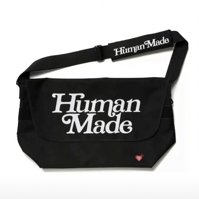 高級品市場 HUMAN HUMAN MADE メッセンジャーバッグ Bag☆ヒューマン