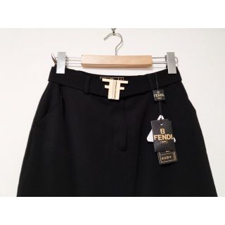 タグ付き未使用 FENDI Jeans フェンディ スカート ベルト付