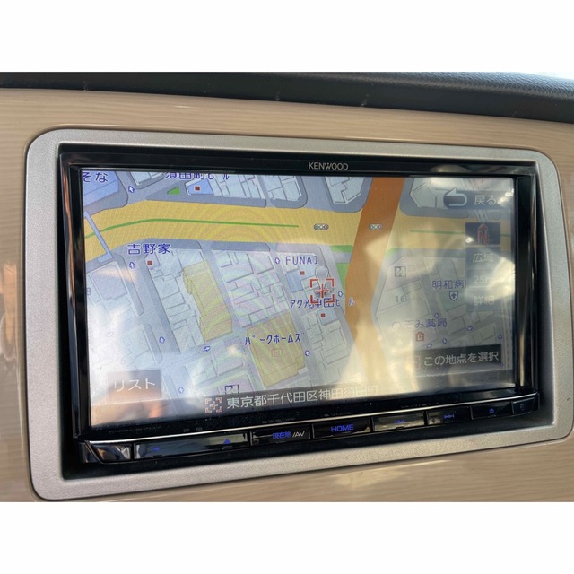 KENWOOD 彩速ナビ MDV-S707 ケンウッド カーナビ 2020年製 2022年