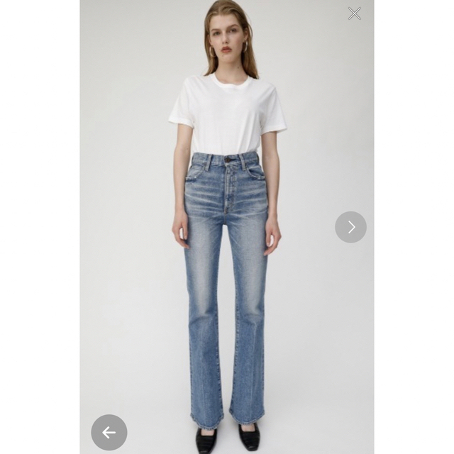 MOUSSY MVS FLARE 23inch ブルー - デニム/ジーンズ