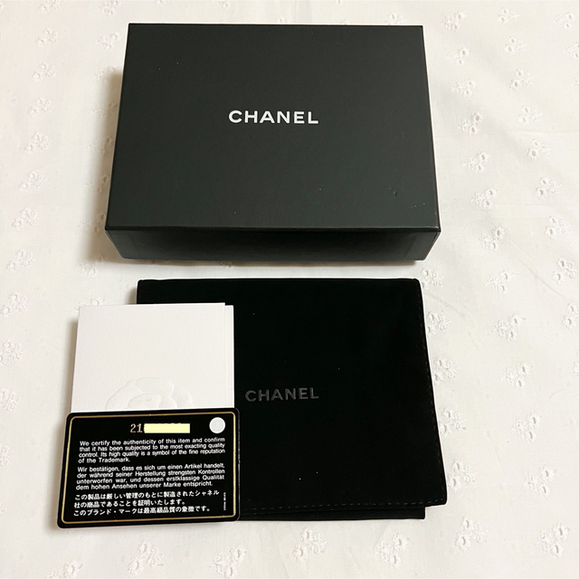 小銭入れ⇒1箇所【専用】CHANEL  コンパクトウォレット マトラッセ 三つ折り財布