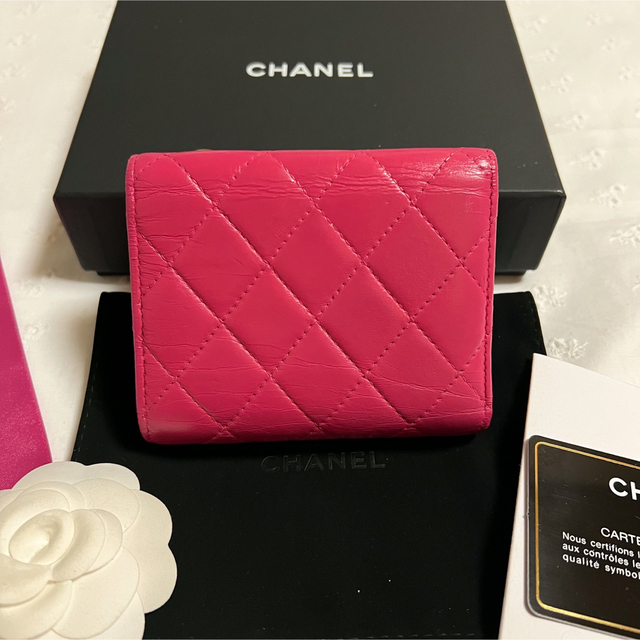 【専用】CHANEL  コンパクトウォレット マトラッセ 三つ折り財布 1