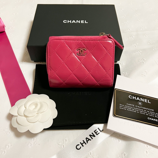 CHANEL(シャネル)の【専用】CHANEL  コンパクトウォレット マトラッセ 三つ折り財布 レディースのファッション小物(財布)の商品写真