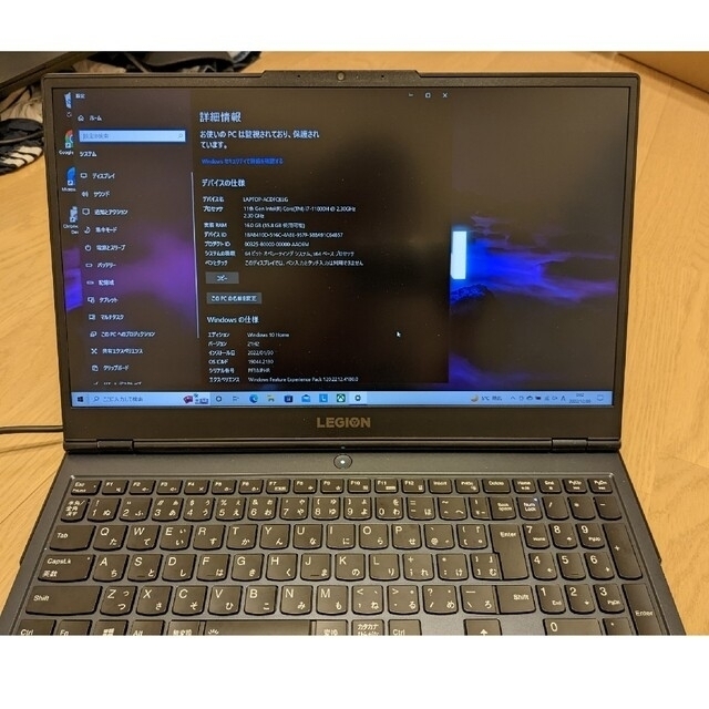 Lenovo(レノボ)のLenovo Legion 560i 15型 ゲーミングノート スマホ/家電/カメラのPC/タブレット(ノートPC)の商品写真