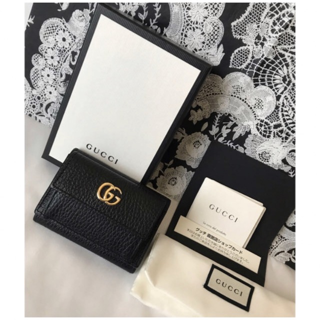 競売 ♚GUCCI プチマーモント　ミニ財布♚