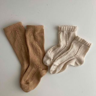 キャラメルベビー&チャイルド(Caramel baby&child )のCondor socks 2足セット サイズ1(靴下/タイツ)