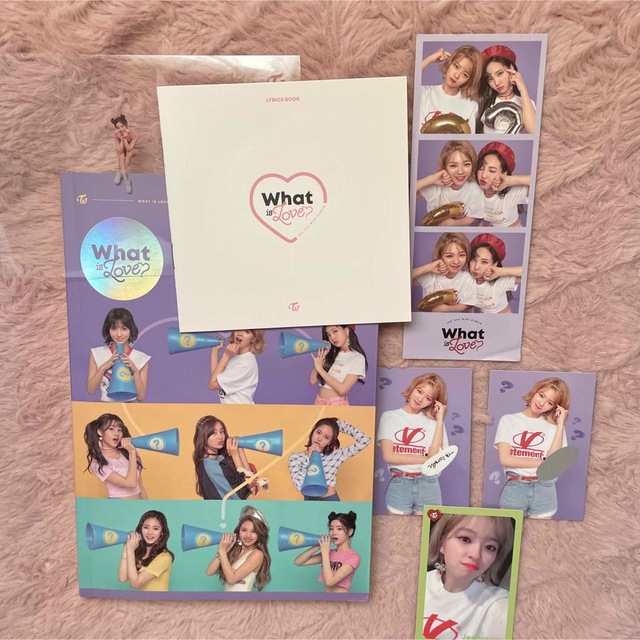 TWICE(トゥワイス)のTWICE What is love? ジョンヨン エンタメ/ホビーのCD(K-POP/アジア)の商品写真