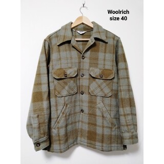 WOOLRICH - Woolrich ヴィンテージ 60s〜70s チェック ウール 