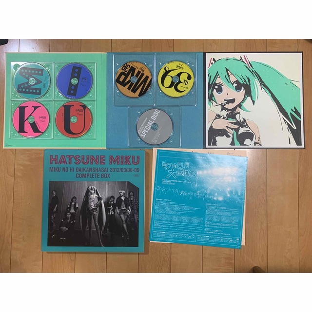 初音ミク　ミクの日大感謝祭　2DaysコンプリートBOX［Blu-ray＋CD］