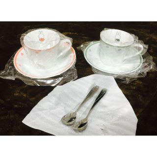 ★新品未使用★　ミッフィー　ペアカップ　コーヒーカップ(食器)