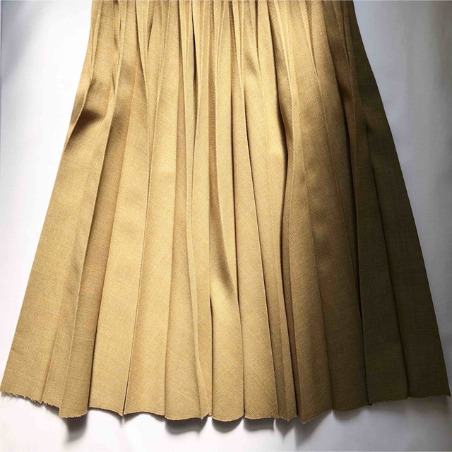 Demi-Luxe BEAMS(デミルクスビームス)のデミルクスビームス ランダム プリーツ スカート レディースのスカート(ロングスカート)の商品写真